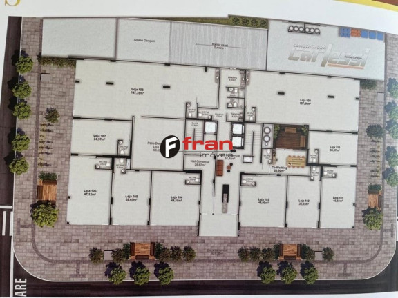 Imagem Sala Comercial à Venda, 36 m² em Trindade - Florianópolis
