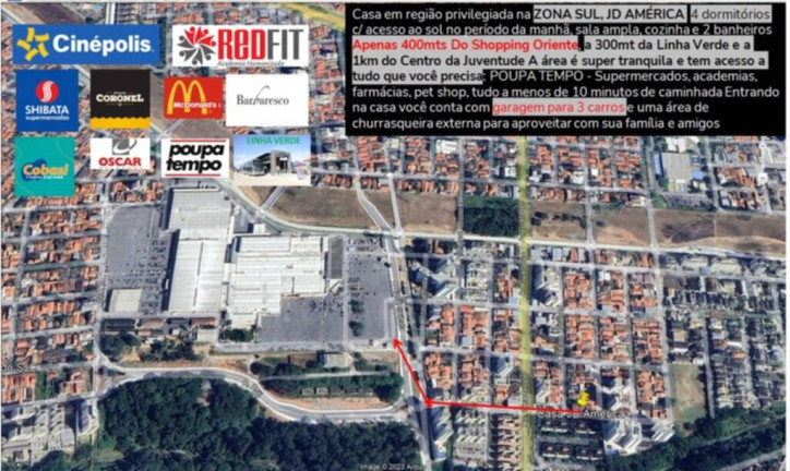 Imagem Casa com 3 Quartos à Venda, 150 m² em Jardim América - São José Dos Campos Imagem Casa com 3 Quartos à Venda, 150 m² em Jardim América - São José Dos Campos