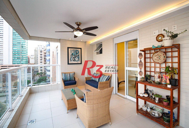 Imagem Apartamento com 3 Quartos à Venda, 163 m² em Boqueirão - Santos
