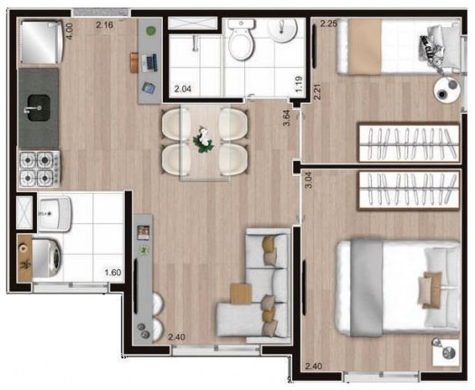 Imagem Imóvel com 2 Quartos à Venda, 35 m² em Pedreira - São Paulo Imagem Imóvel com 2 Quartos à Venda, 35 m² em Pedreira - São Paulo