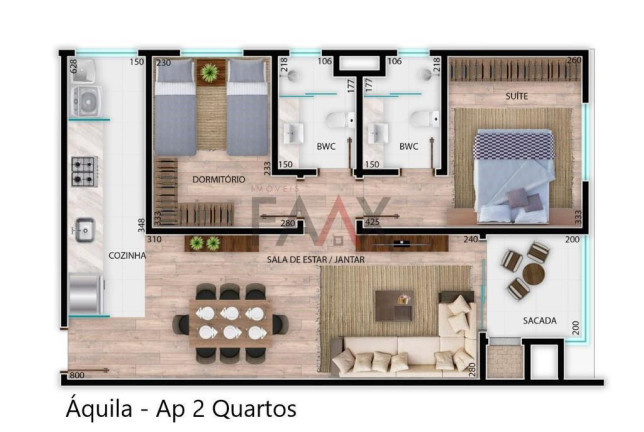 Imagem Apartamento com 1 Quarto à Venda, 66 m² em Alto Da Xv - Guarapuava Imagem Apartamento com 1 Quarto à Venda, 66 m² em Alto Da Xv - Guarapuava