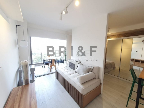 Imagem Apartamento com 1 Quarto para Alugar, 41 m² em Brooklin - São Paulo Imagem Apartamento com 1 Quarto para Alugar, 41 m² em Brooklin - São Paulo