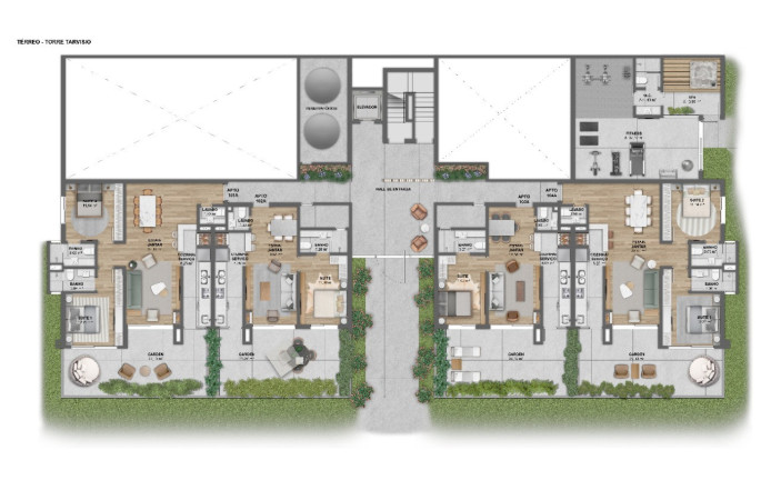 Imagem Apartamento com 1 Quarto à Venda, 54 m² em Bavaria - Gramado Imagem Apartamento com 1 Quarto à Venda, 54 m² em Bavaria - Gramado
