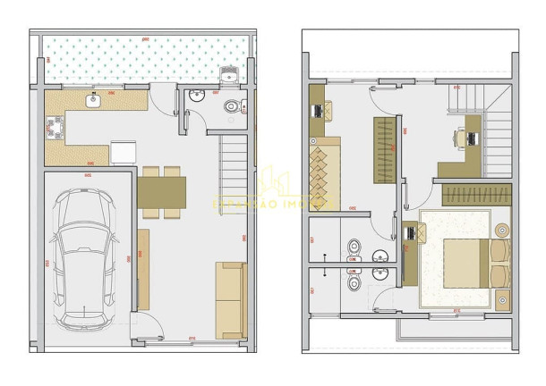 Imagem Casa com 2 Quartos à Venda, 95 m² em Nova Palhoça - Palhoça Imagem Casa com 2 Quartos à Venda, 95 m² em Nova Palhoça - Palhoça