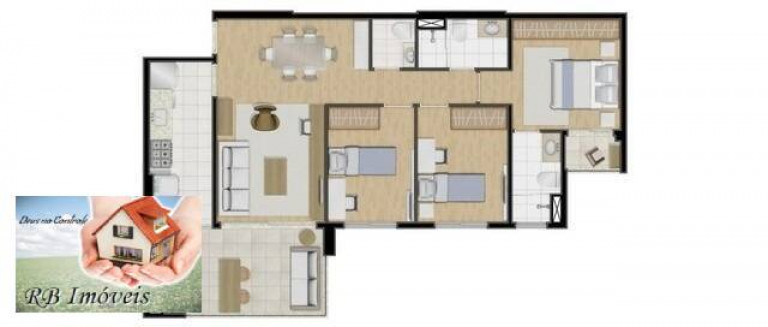 Imagem Apartamento com 3 Quartos à Venda, 93 m² em Baeta Neves - São Bernardo Do Campo Imagem Apartamento com 3 Quartos à Venda, 93 m² em Baeta Neves - São Bernardo Do Campo