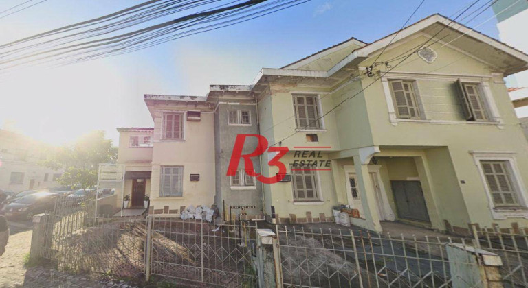 Terreno à Venda, 458 m² em Boqueirão - Santos