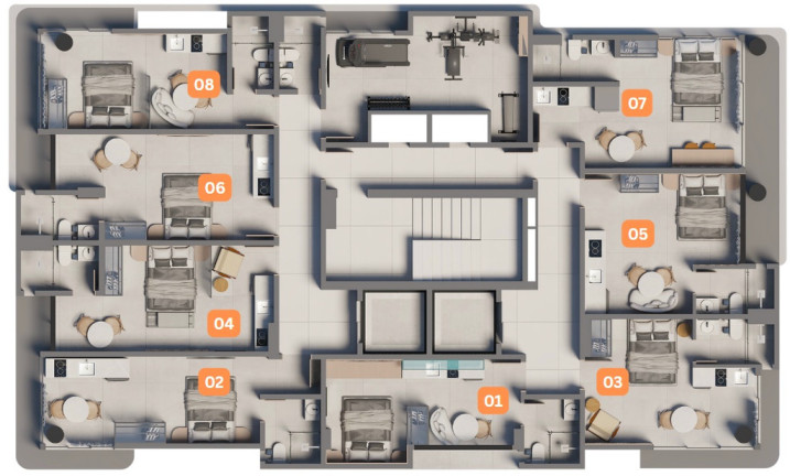 Imagem Imóvel com 1 Quarto à Venda, 26 m² em Cabo Branco - João Pessoa Imagem Imóvel com 1 Quarto à Venda, 26 m² em Cabo Branco - João Pessoa