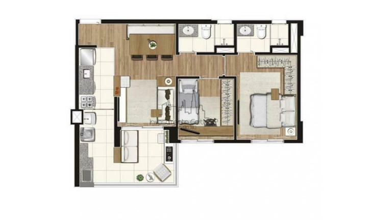 Imagem Apartamento com 2 Quartos à Venda, 60 m² em Vila Regente Feijó - São Paulo Imagem Apartamento com 2 Quartos à Venda, 60 m² em Vila Regente Feijó - São Paulo