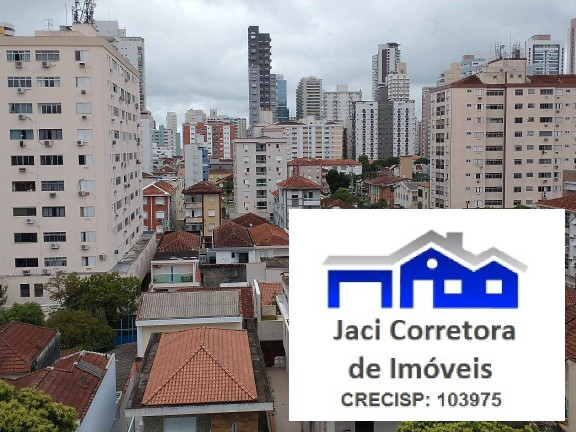 Imagem Apartamento com 1 Quarto à Venda, 44 m² em Campo Grande - Santos Imagem Apartamento com 1 Quarto à Venda, 44 m² em Campo Grande - Santos