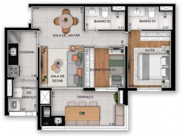 Imagem Imóvel com 2 Quartos à Venda, 64 m² em Vila Prudente - São Paulo Imagem Imóvel com 2 Quartos à Venda, 64 m² em Vila Prudente - São Paulo
