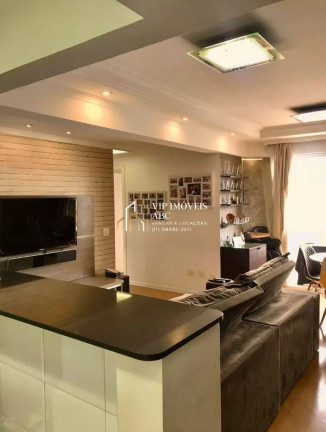 Apartamento com 3 Quartos à Venda, 74 m² em Campestre - Santo André
