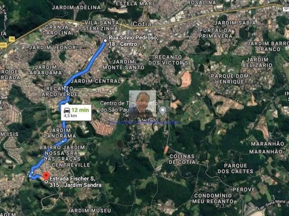 Imagem Terreno à Venda, 2.742 m² em Jardim Sandra - Cotia Imagem Terreno à Venda, 2.742 m² em Jardim Sandra - Cotia