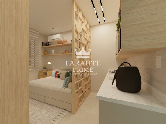 Imagem Studio com 1 Quarto à Venda, 28 m² em Ponta Da Praia - Santos Imagem Studio com 1 Quarto à Venda, 28 m² em Ponta Da Praia - Santos