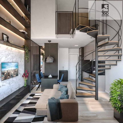 Imagem Apartamento com 1 Quarto à Venda, 40 m² em Tingui - Curitiba