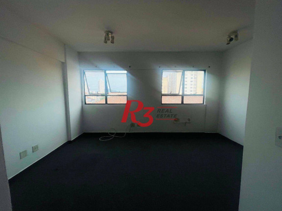 Imagem Sala Comercial para Alugar, 60 m² em Embaré - Santos Imagem Sala Comercial para Alugar, 60 m² em Embaré - Santos