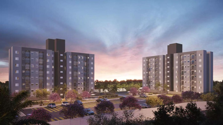 Imagem Apartamento com 2 Quartos à Venda, 46 m² em Jardim Nair Maria - Salto