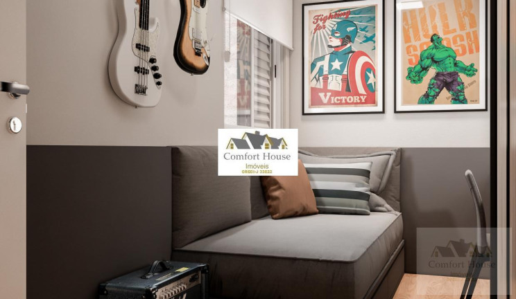 Imagem Apartamento com 2 Quartos à Venda, 62 m² em Campestre - Santo André