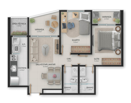 Imagem Imóvel com 2 Quartos à Venda, 61 m² em Praia De Itaparica - Vila Velha Imagem Imóvel com 2 Quartos à Venda, 61 m² em Praia De Itaparica - Vila Velha