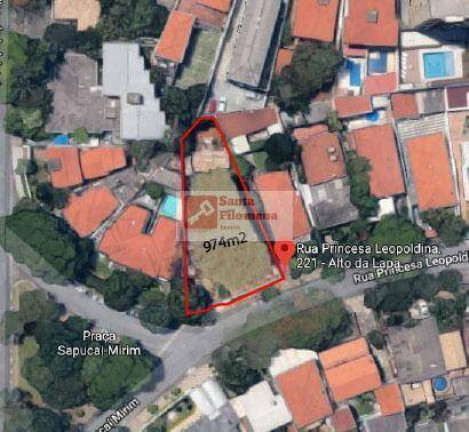 Imagem Terreno à Venda, 974 m² em Alto Da Lapa - São Paulo