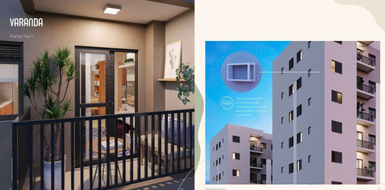 Imagem Apartamento com 2 Quartos à Venda, 44 m² em Recreio São Judas Tadeu - São Carlos Imagem Apartamento com 2 Quartos à Venda, 44 m² em Recreio São Judas Tadeu - São Carlos