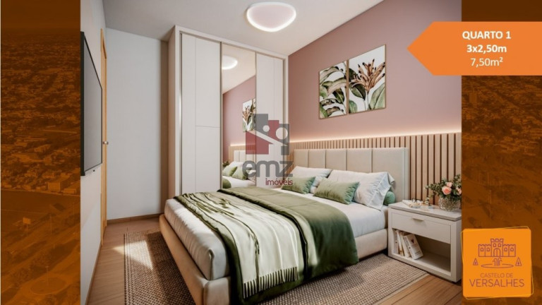 Imagem Apartamento com 2 Quartos à Venda, 40 m² em Centenário - Campo Grande