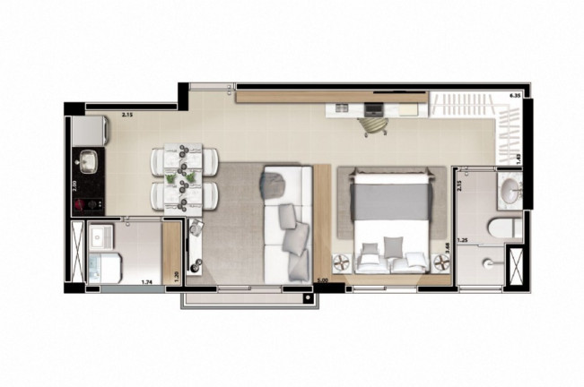 Imagem Imóvel com 1 Quarto à Venda, 40 m² em Aclimação - São Paulo Imagem Imóvel com 1 Quarto à Venda, 40 m² em Aclimação - São Paulo