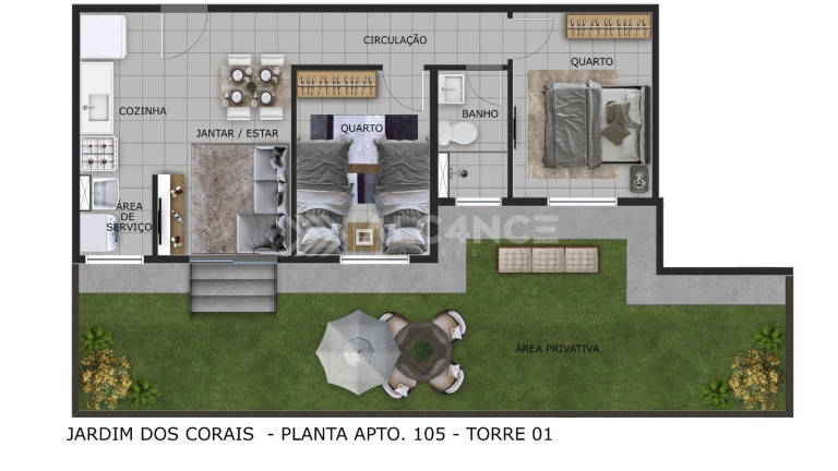 Imagem Apartamento com 2 Quartos à Venda, 42 m² em Portal Do Sol - João Pessoa Imagem Apartamento com 2 Quartos à Venda, 42 m² em Portal Do Sol - João Pessoa