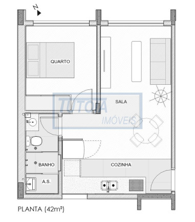 Imagem Apartamento com 1 Quarto à Venda, 42 m² em Aclimaçao - São Paulo Imagem Apartamento com 1 Quarto à Venda, 42 m² em Aclimaçao - São Paulo