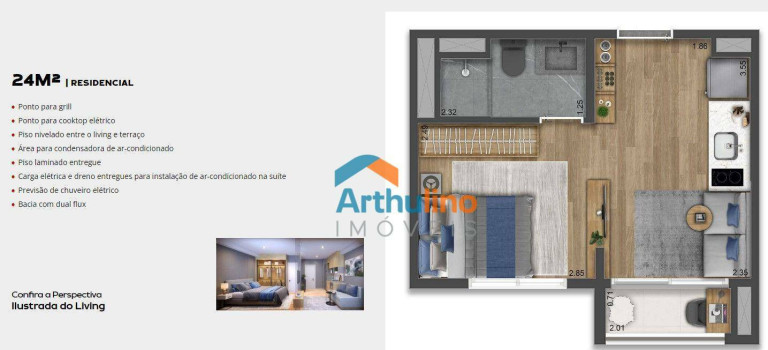 Imagem Apartamento com 2 Quartos à Venda, 40 m² em Vila Guilhermina - São Paulo Imagem Apartamento com 2 Quartos à Venda, 40 m² em Vila Guilhermina - São Paulo