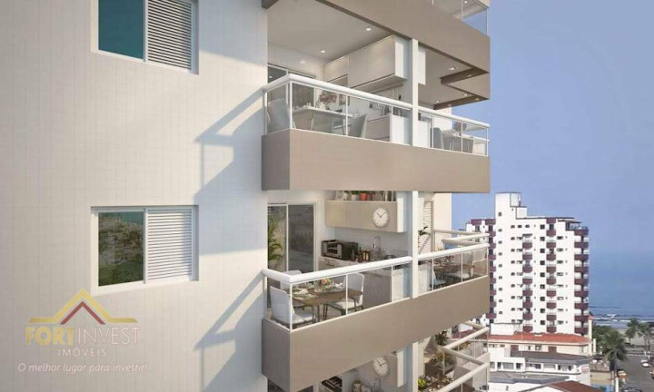 Imagem Imóvel com 2 Quartos à Venda, 61 m² em Mirim - Praia Grande Imagem Imóvel com 2 Quartos à Venda, 61 m² em Mirim - Praia Grande