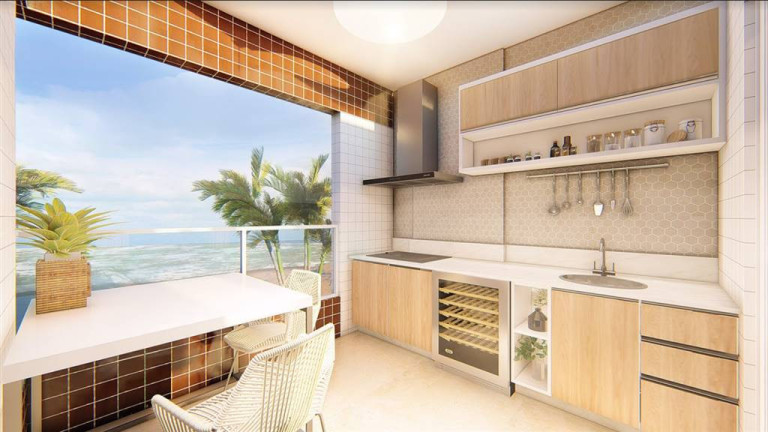 Imagem Apartamento com 2 Quartos à Venda, 71 m² em Guilhermina - Praia Grande
