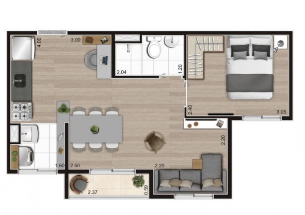 Imagem Imóvel com 2 Quartos à Venda, 36 m² em água Branca - São Paulo Imagem Imóvel com 2 Quartos à Venda, 36 m² em água Branca - São Paulo