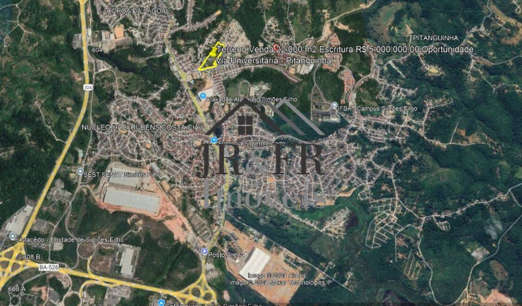 Imagem Terreno à Venda, 22 m² em Patanguinha - Simões Filho