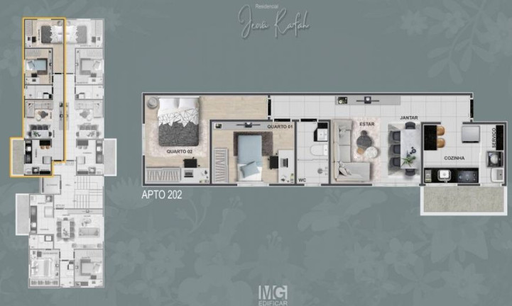 Imagem Imóvel com 3 Quartos à Venda, 50 m² em Letícia - Belo Horizonte Imagem Imóvel com 3 Quartos à Venda, 50 m² em Letícia - Belo Horizonte