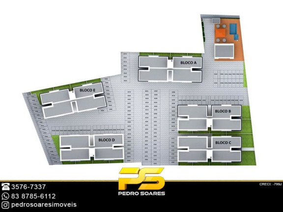 Imagem Apartamento com 2 Quartos à Venda, 53 m² em Camalaú - Cabedelo Imagem Apartamento com 2 Quartos à Venda, 53 m² em Camalaú - Cabedelo