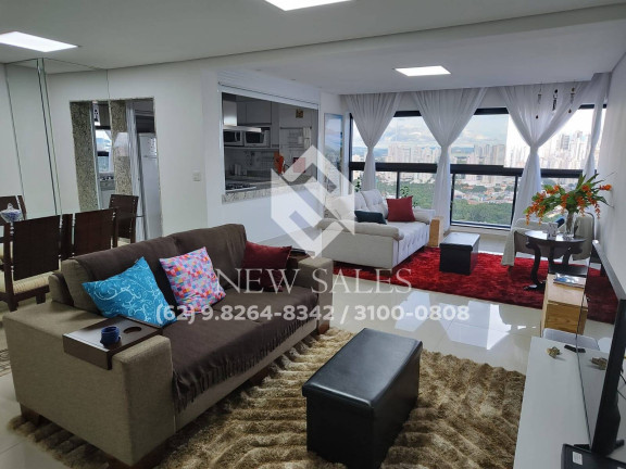 Imagem Apartamento com 3 Quartos à Venda, 122 m² em Setor Marista - Goiânia Imagem Apartamento com 3 Quartos à Venda, 122 m² em Setor Marista - Goiânia