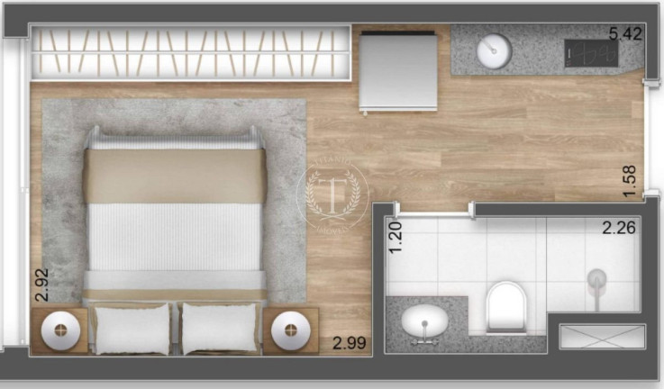 Imagem Apartamento com 1 Quarto à Venda, 18 m² em Vila Clementino - São Paulo Imagem Apartamento com 1 Quarto à Venda, 18 m² em Vila Clementino - São Paulo