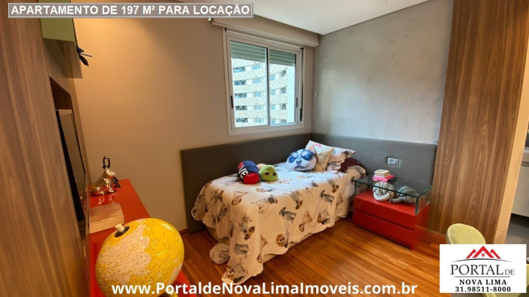 Imagem Apartamento com 4 Quartos para Alugar, 244 m² em Vila Da Serra - Nova Lima