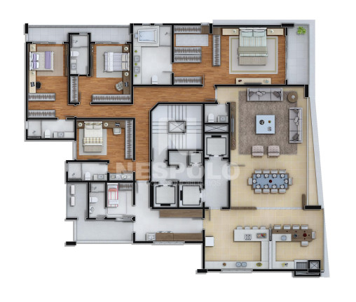 Imagem Apartamento à Venda, 322 m² em Fazenda - Itajai