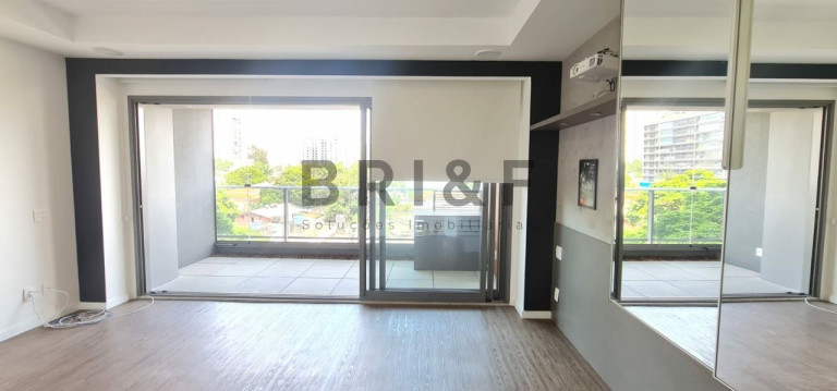 Apartamento com 1 Quarto para Alugar, 40 m² em Brooklin  - São Paulo
