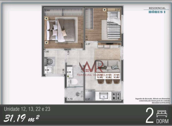 Imagem Apartamento com 2 Quartos à Venda, 31 m² em Vila Matilde - São Paulo Imagem Apartamento com 2 Quartos à Venda, 31 m² em Vila Matilde - São Paulo
