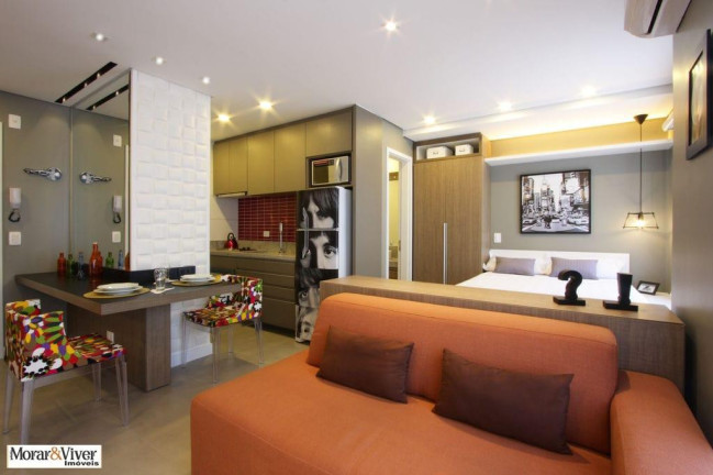 Imagem Apartamento com 1 Quarto à Venda, 51 m² em Vila Izabel - Curitiba