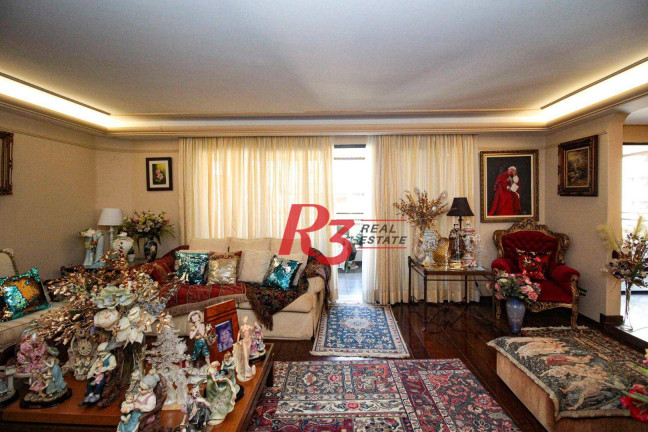 Imagem Apartamento com 4 Quartos à Venda, 298 m² em Boqueirão - Santos