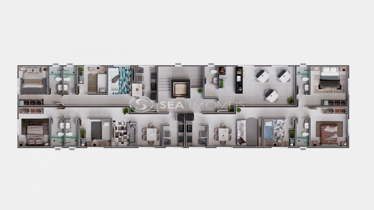 Imagem Apartamento com 2 Quartos à Venda, 55 m² em Nações - Balneário Camboriú