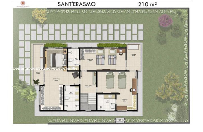 Imagem Casa com 3 Quartos à Venda, 158 m² em Centro - Eusébio Imagem Casa com 3 Quartos à Venda, 158 m² em Centro - Eusébio
