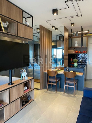 Apartamento com 1 Quarto para Alugar, 45 m² em Brooklin - São Paulo
