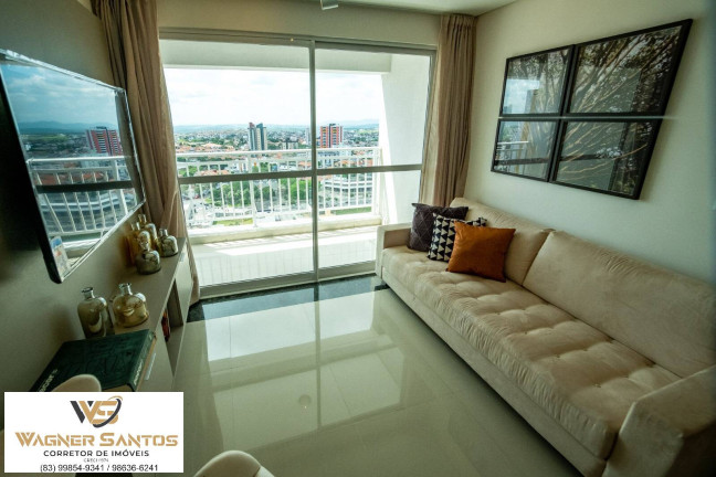 Imagem Apartamento com 3 Quartos à Venda, 92 m² em Alto Branco - Campina Grande