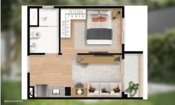 Imagem Apartamento com 1 Quarto à Venda, 28 m² em Jardim Das Acácias - São Paulo