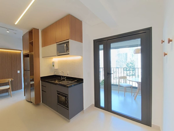Imagem Apartamento com 1 Quarto para Alugar, 53 m² em Brooklin - São Paulo