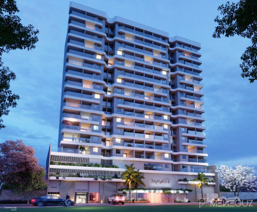 Apartamento com 1 Quarto à Venda, 70 m² em Praia Do Morro - Guarapari